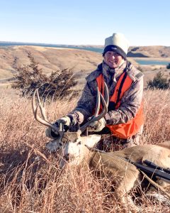 Stacey is a remote worker who is able to enjoy hunting in her free time. 